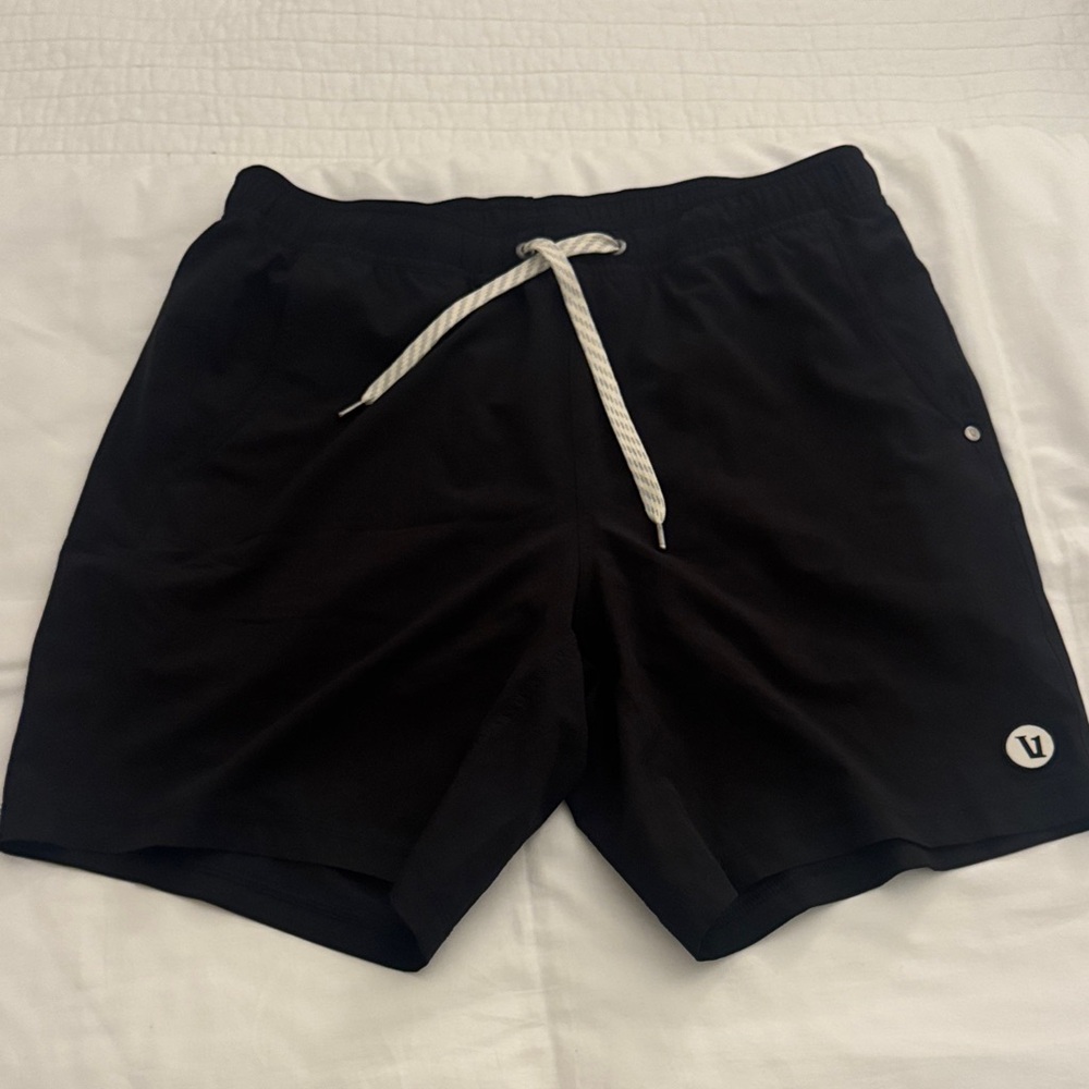 Vuori Black and Gray Shorts